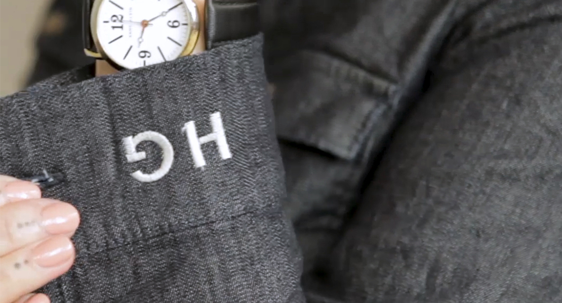 Monogrammed Cuff Tutorial