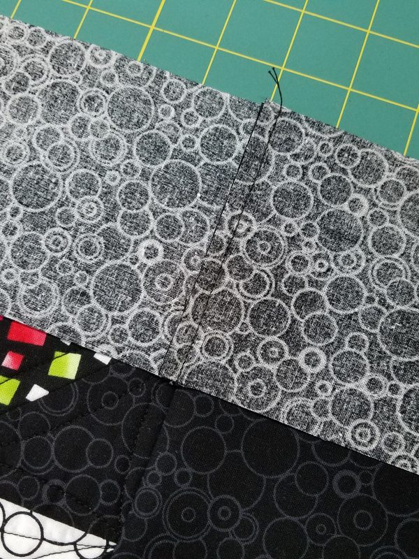 Union square framed quilt block