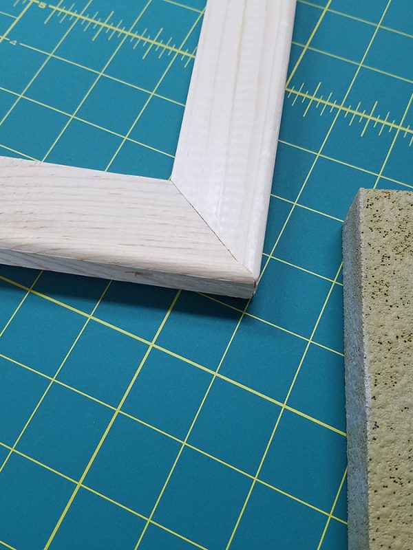 Union square framed quilt block