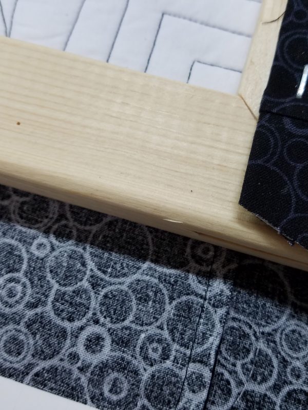 Union square framed quilt block