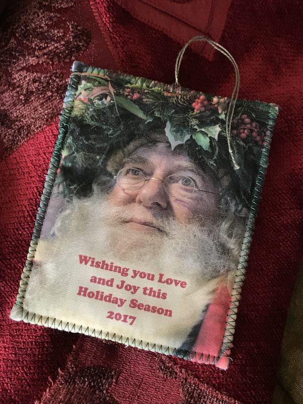 Father Christmas Ornament Tutorial 