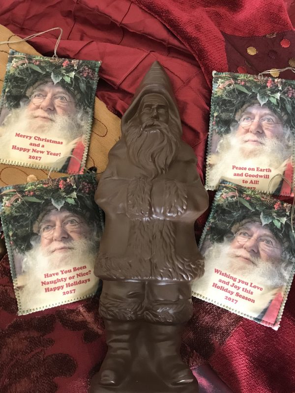 Father Christmas Holiday Ornaments Tutorial