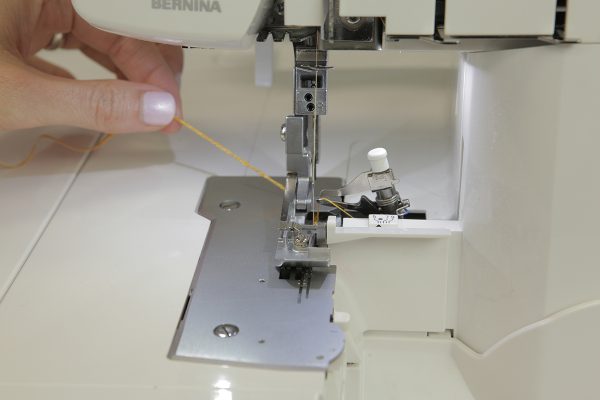 Sparkle rolled hem napkin tutorial