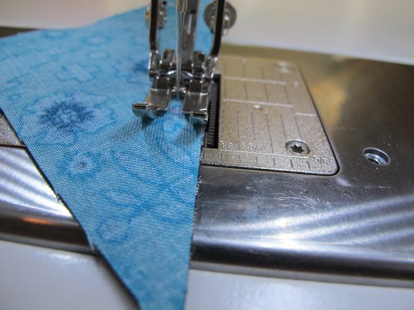 seaming together