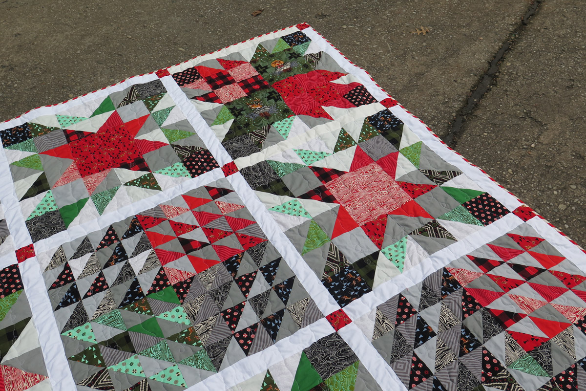 Quick Christmas Quilt