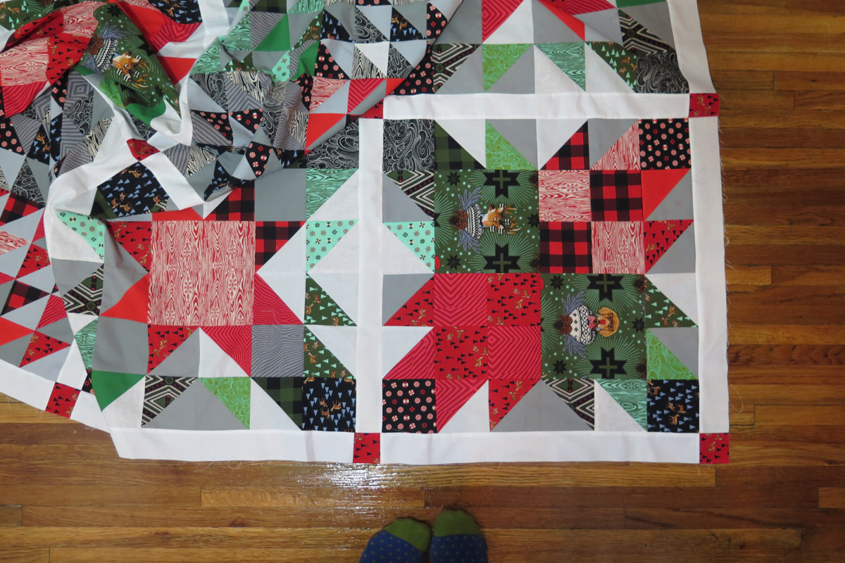 Quick Christmas Quilt