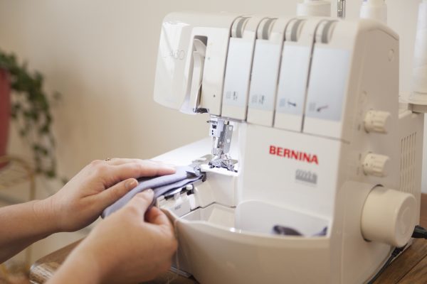 sewing knits on a BERNINA serger