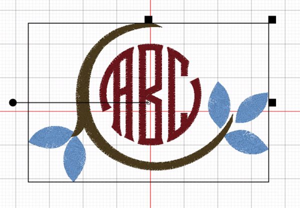 3-Letter Monogram, screen