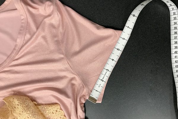 Adding lace to a t-shirt