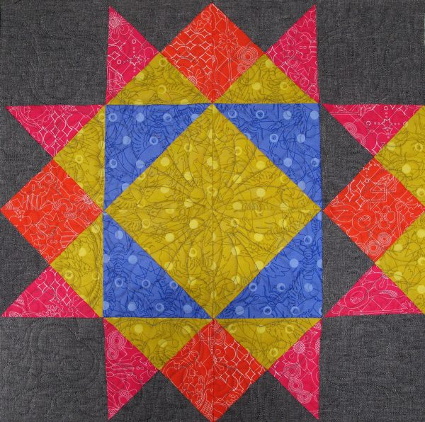 Mistake in construction - check your work before piecing and quilting