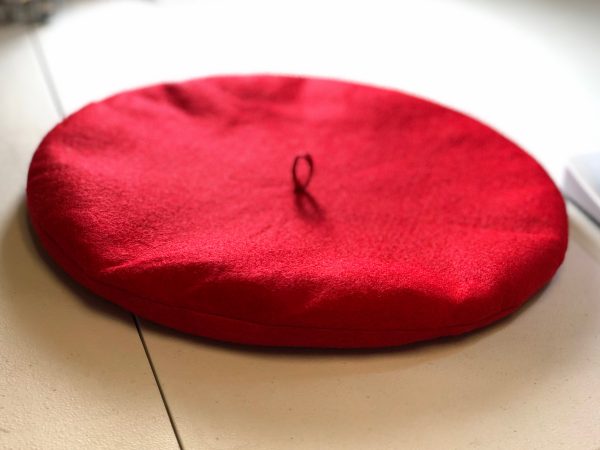 How to sew a wool felt beret tutorial