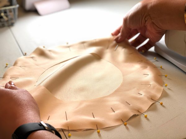 How to sew a wool felt beret tutorial
