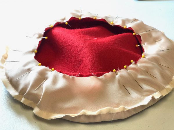 How to sew a wool felt beret tutorial