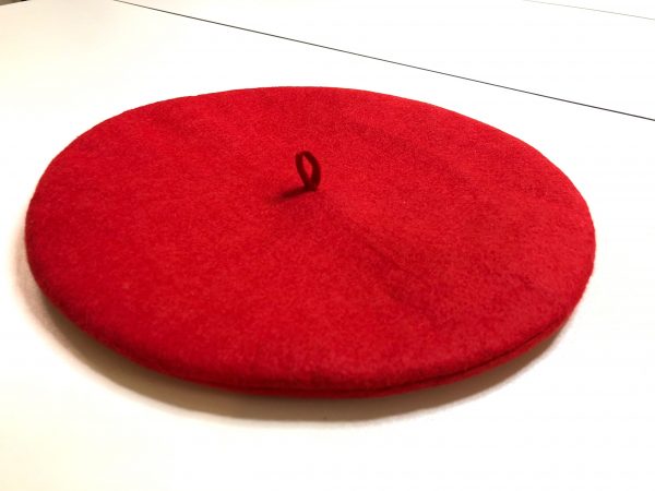 How to sew a wool felt beret tutorial