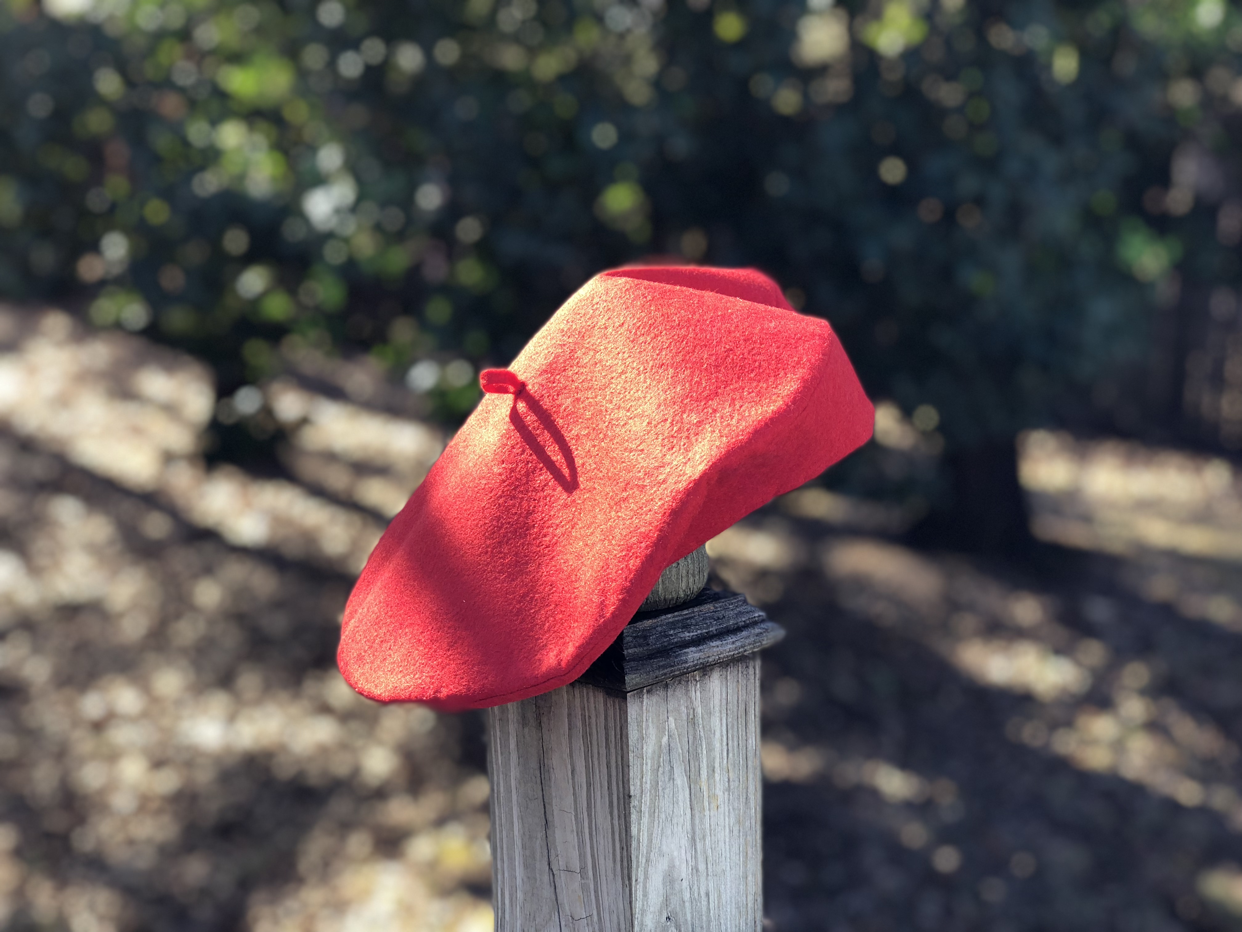 How to sew a wool felt beret tutorial