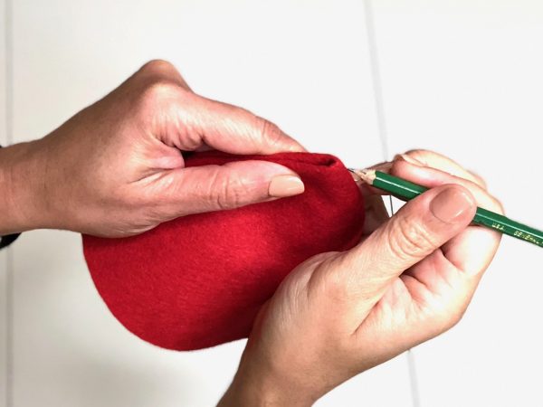 How to sew a wool felt beret tutorial