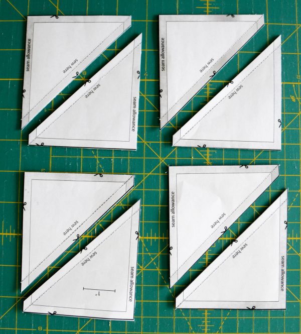 Perfect HST Templates by Lee Heinrich of Freshly Pieced