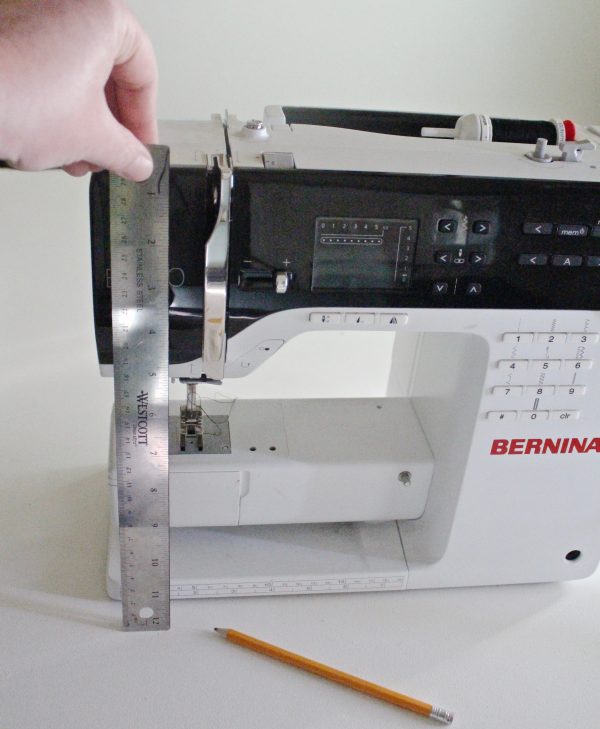 DIY reversible sewing machine cover