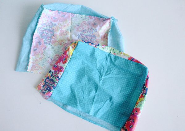 DIY reversible sewing machine cover