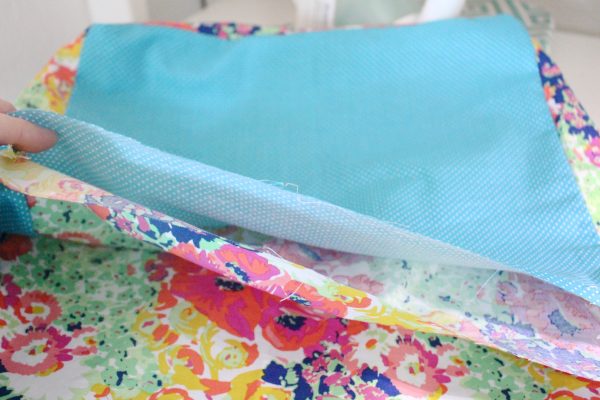 DIY reversible sewing machine cover