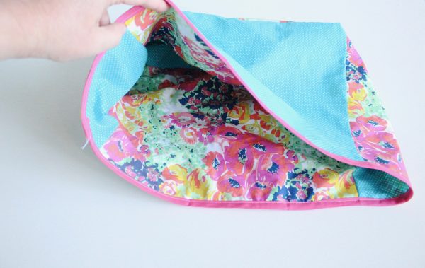 DIY reversible sewing machine cover