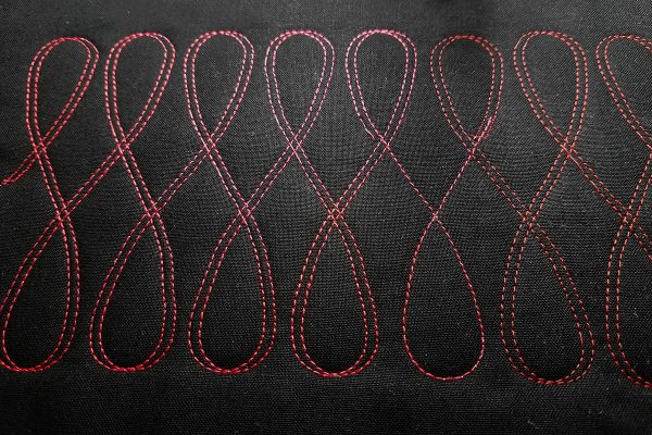 Twin Needle Quilting with Q-matic - Thread Break