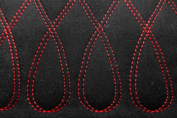 Twin Needle Quilting with Q-matic - Corrected Stitch