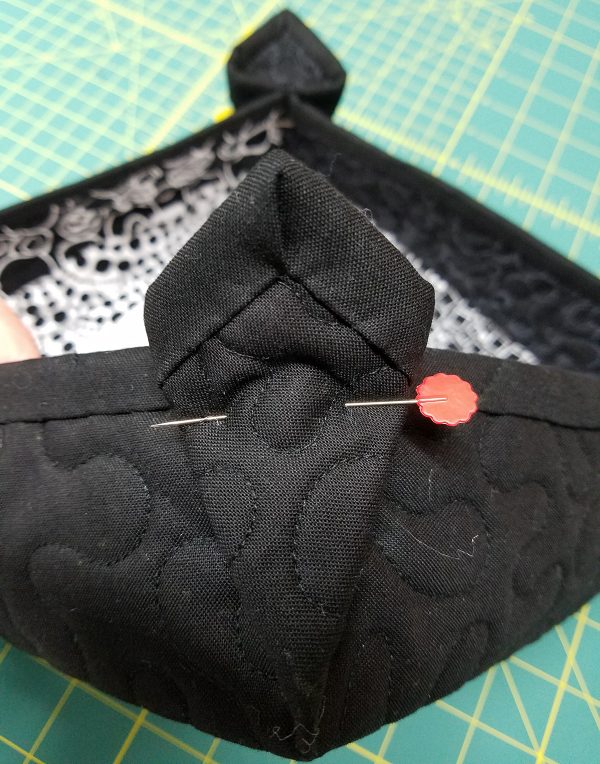 Quilted Tray - preparing the tray