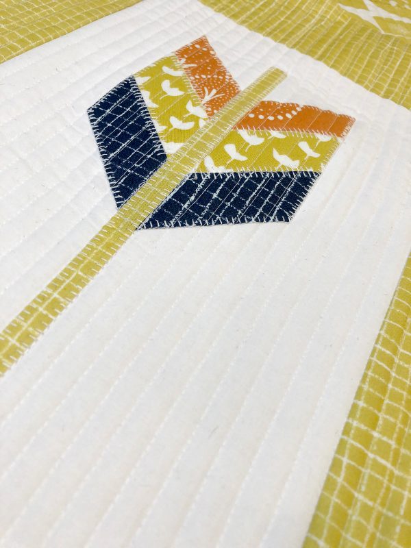 stitched appliqué on a BERNINA 880 PLUS