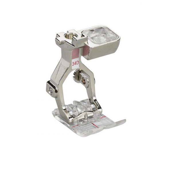 BERNINA Reverse Pattern foot with clear sole #34D