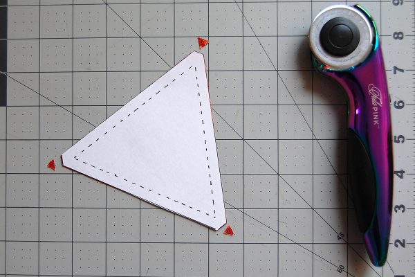 Sewing machine mat tutorial