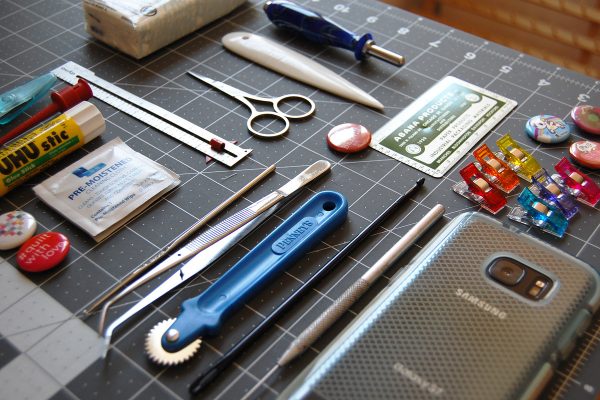 Sewing machine mat tutorial