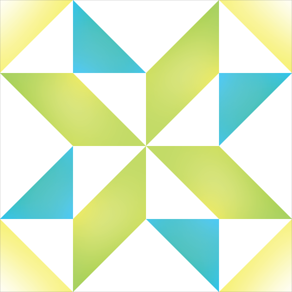 How to Supersize Quilt Blocks : Pinwheel