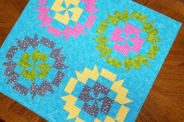 Straight Line Quilting with Q-matic, lifestyle