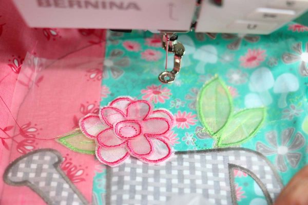 Step 7, Adding the flowers 