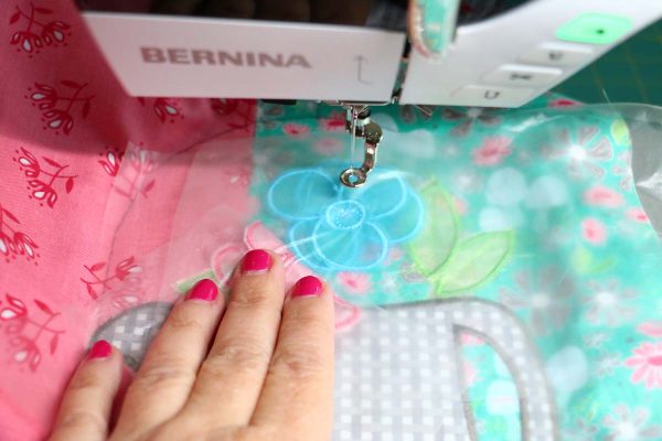 step 8, adding the flowers
