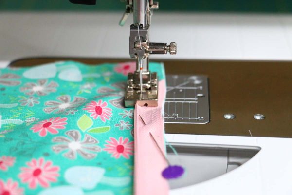  Step 9, Attaching the invisible zipper