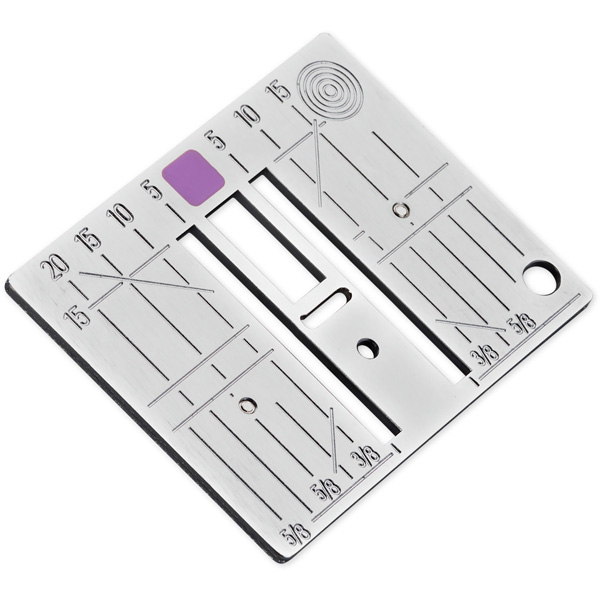9 mm stitch plate with 5 mm needle hole