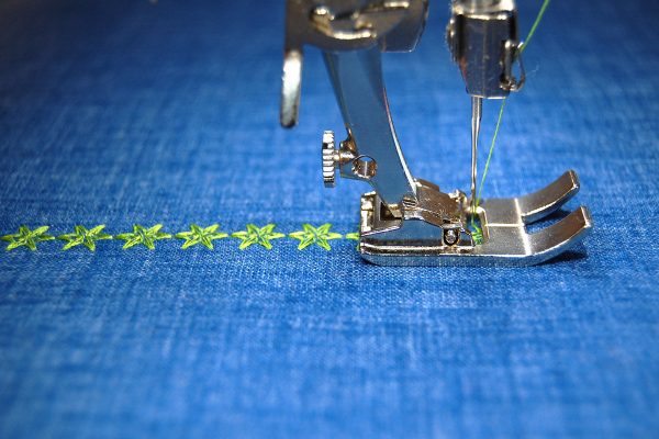 Decorative stitch tips