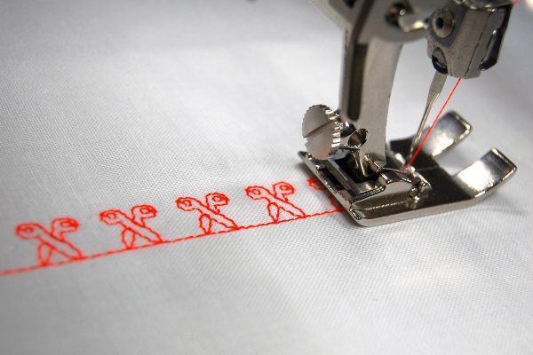 Decorative stitch tips