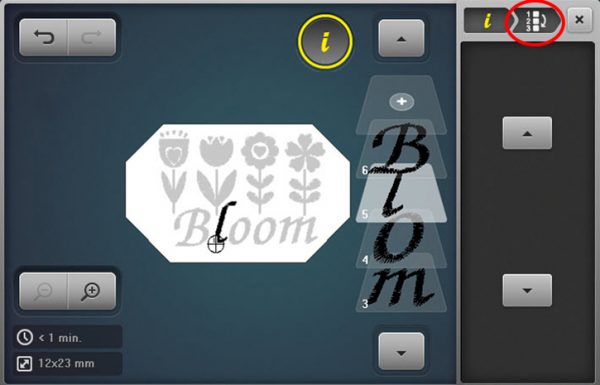 Hat Embroidery - place lettering