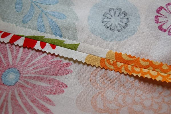 Seam finishes 3 ways