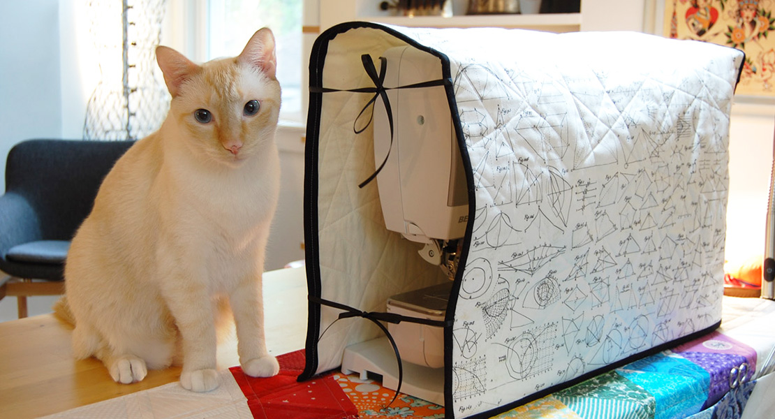 Sewing Machine Dust Cover tutorial