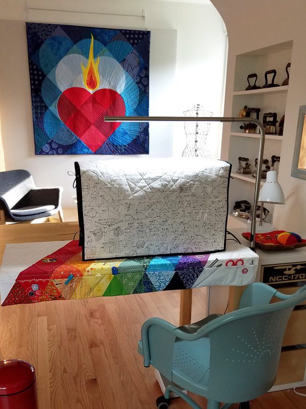 Sewing machine dust cover tutorial