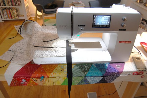 Sewing machine dust cover tutorial