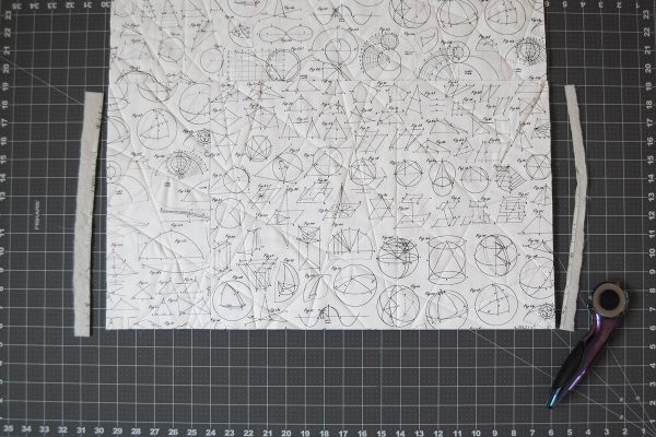 Sewing machine dust cover tutorial