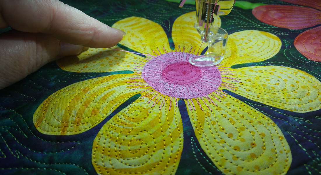 Summer spot wallhanging