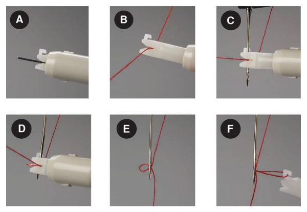 Overlocker Threading - threading needles