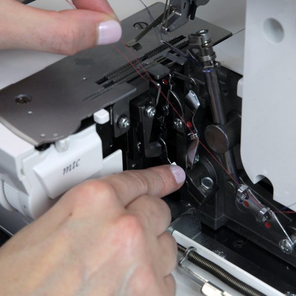Overlocker Threading - lower looper lever