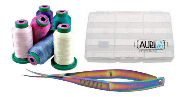 Decorative thread prize package